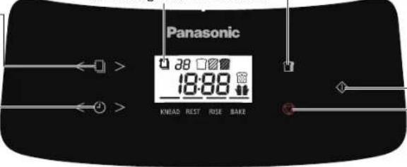 Panasonic 18:88 KNEAD RUST RISE BAKE