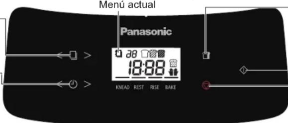PANASONIC SD-PN100KXC - Menú - 1
