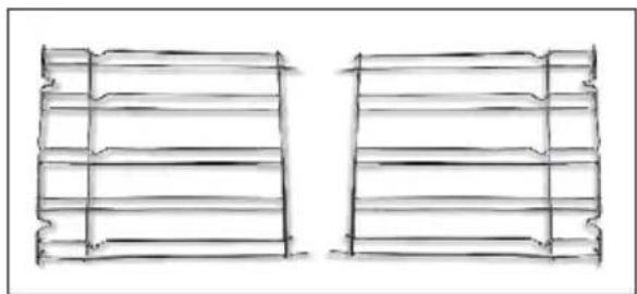 HOOVER HOAT3150IN/E - Lateral wire grids - 1