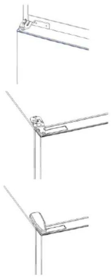 HOOVER HOCE3T618EWKR-1 - REVERSIBILITET AV DORREN - 6