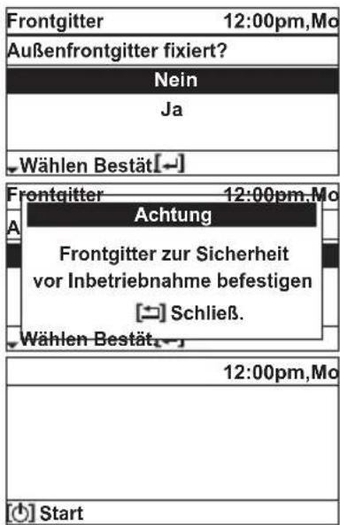 PANASONIC WH-WXG16ME8 - Überprüfen der Frontblenden - 3