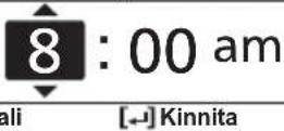 PANASONIC WH-WXG16ME8 - Menüü Vaikesäte Seadistusvalikud / ekraan - 2