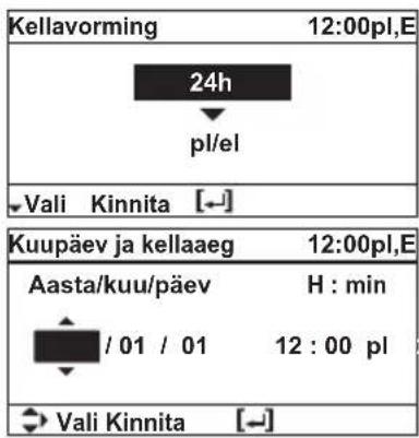 PANASONIC WH-WXG16ME8 - Kella seadistamine - 1