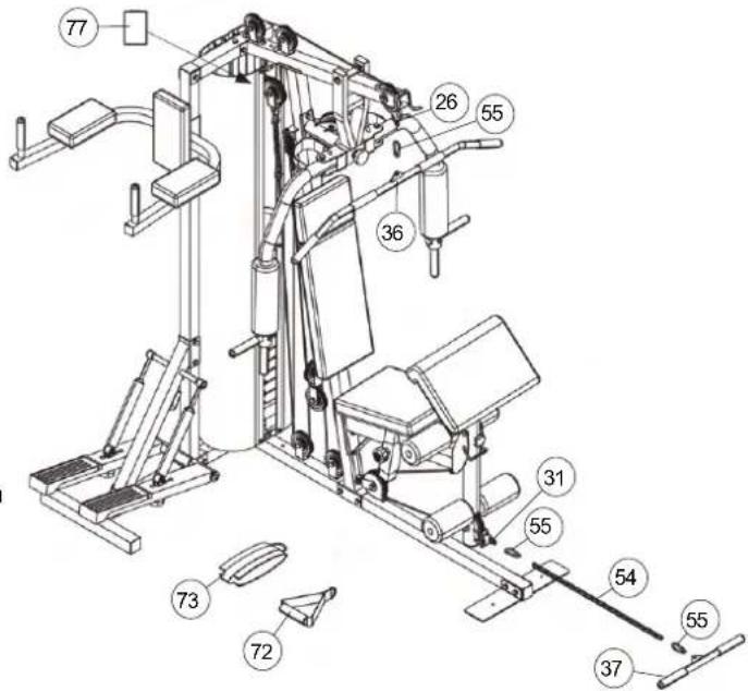 Christopeit SP 5000 - ÉTAPE 20 - 1