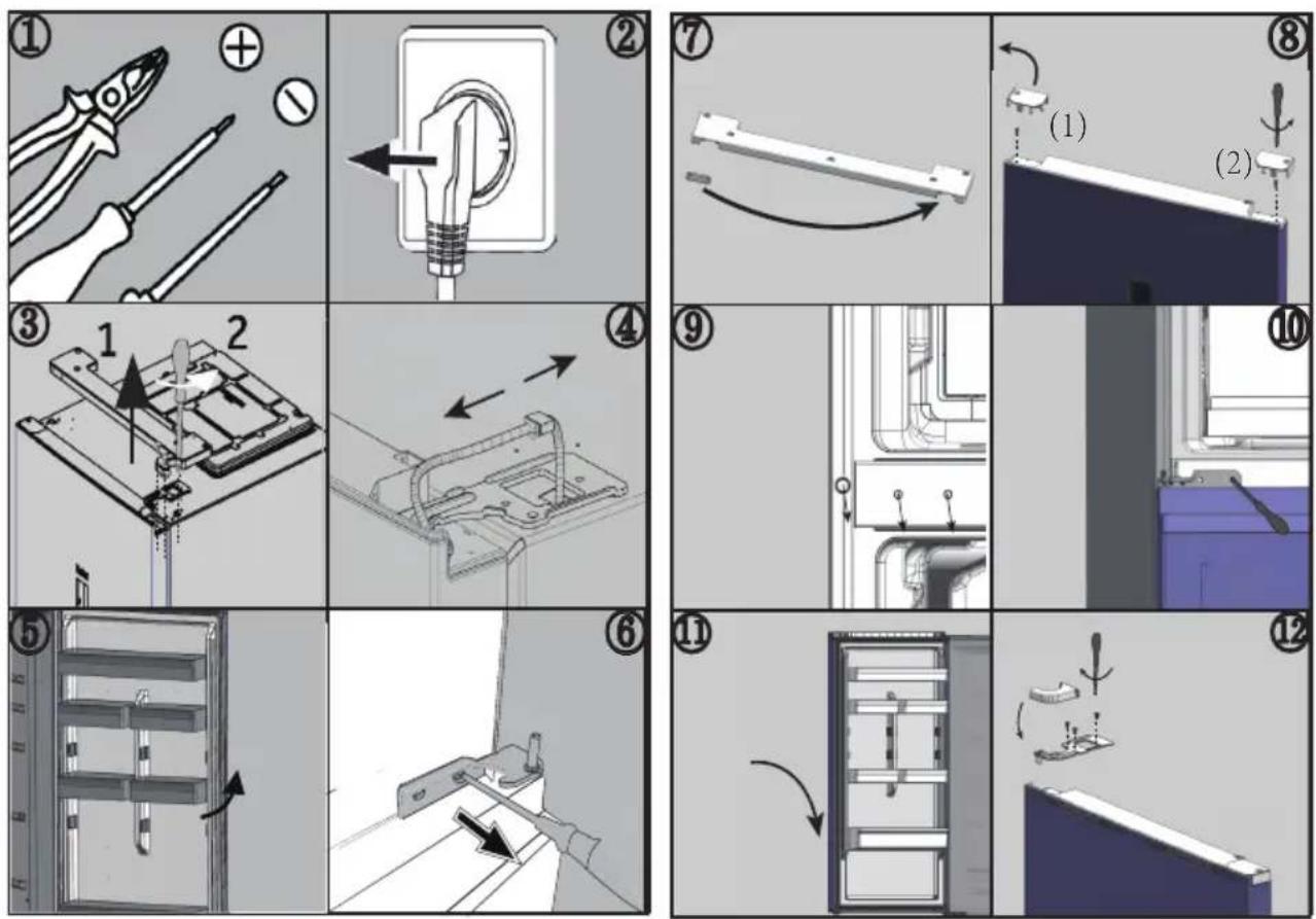 HOOVER HONCQ2T618EB - Assembly steps - 1