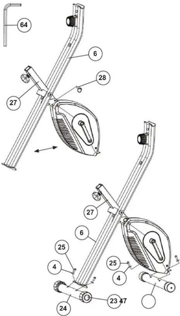 Christopeit X-Bike - STEP 1 - 2