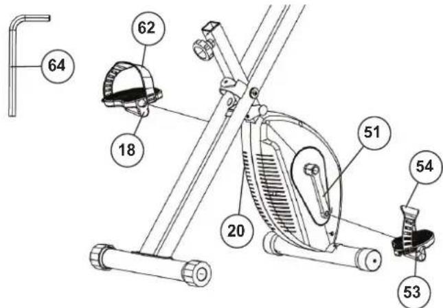 Christopeit X-Bike - Anotace: Sadu nářadí a návod pečlivě uschovejte, protože budou nutné v případě potřeby opravy nebo výměny dílů později. - 2