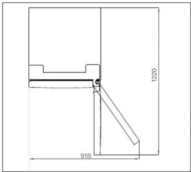 HOOVER HONCQ2T618EWKR - Space requirement - 1