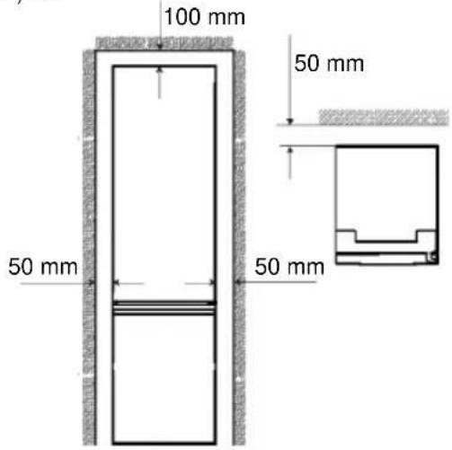 HOOVER HONCQ2T618EWKR - Secțiune transversală ventilare - 1