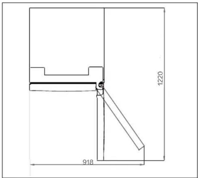HOOVER HONCQ2T618EXK - Space requirement - 1