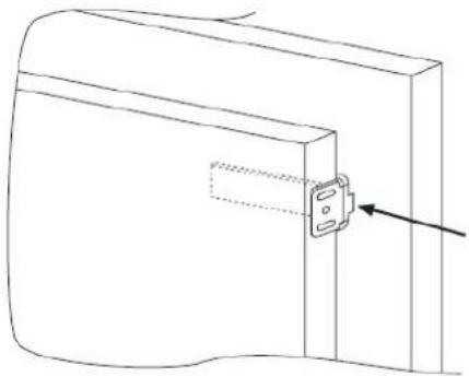 HOOVER HOTO 144 DE - VERBINDUNG DER WÄNDE DES EINBAUSCHRANKS MIT GERÄTETÜREN - 2