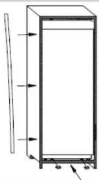 HOOVER HOTL 124 DE - ABMESSUNGEN UND EINBAUÖFFNUNG - 5
