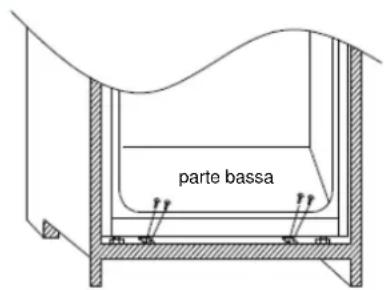 HOOVER HOTL 124 DE - DIMENSIONI DEL PRODOTTO E DEL VANO DI INCASSO - 3