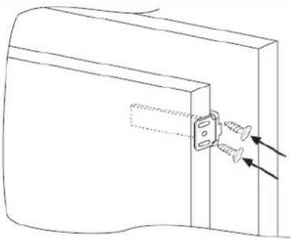 HOOVER HOTL 124 DE - VERBINDUNG DER WÄNDE DES EINBAUSCHRANKS MIT GERÄTETÜREN - 4