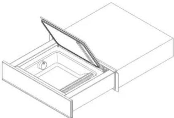 Fisher & Paykel VB24SDB1-SET - Remplacement du joint du couvercle du tiroir - 1