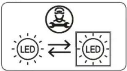 Küppersbusch RBF 78631 SS - Austauschen der LED-Beleuchtung - 2
