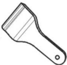 HOOVER HVEDS 5162XH - Plastic scraper - 1