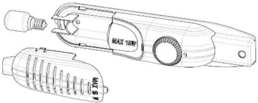 HOOVER HVEDS 5162XH - Cómo Reemplazar La Bombilla - 1