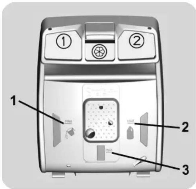 CANDY TCAS284TM4-S - Detergent load - 1