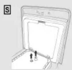 CANDY TCAS465D3-S - Pulizia della vaschetta del detersivo e dei relativi scomparti - 2
