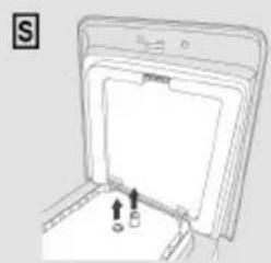 CANDY TCAS465D3-S - Reinigung des waschmittelbehalters und seiner facher - 2