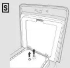 CANDY TCAS465D3-S - Cleaning the detergent dispenser and its compartments - 2