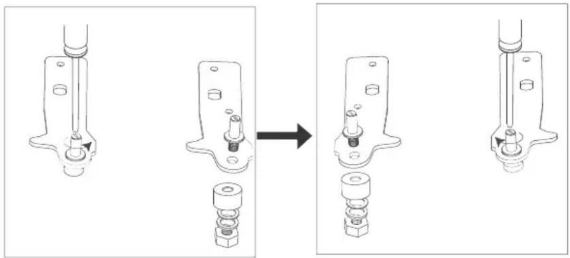 ZEROWATT EZHTL 482WN - Reversing the door swing - 1