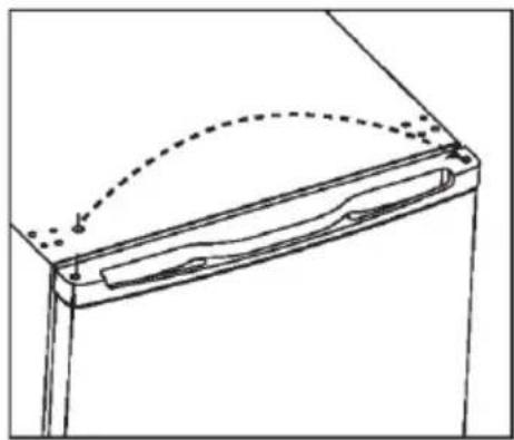 ZEROWATT EZHTL 482WN - Reversing the door swing - 3