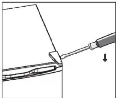 ZEROWATT EZHTL 482WN - Inverser l'ouverture de la porte - 3