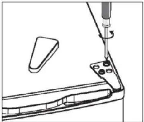 ZEROWATT EZHTL 482WN - Reversing the door swing - 1