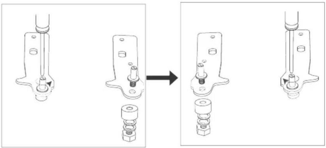 ZEROWATT EZHTL 482WN - Sostituzione della porta reversibile - 1