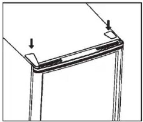 ZEROWATT EZHTL 482WN - Reversing the door swing - 1