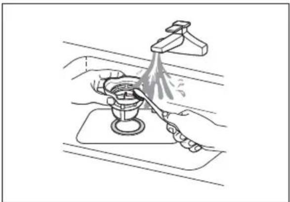 MEDION MD 37496 - Cleaning the fi Iter - 2