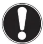 MEDION MD 37496 - Possibility of damage to the appliance! - 1