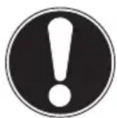 MEDION MD 37496 - Dommage possible de l'appareil! - 1