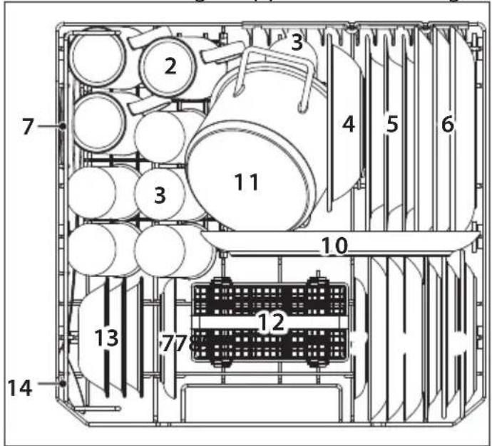 MEDION MD 37496 - Beladeb eispiel Geschirr - 2