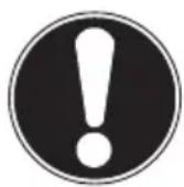 MEDION MD 37496 - Possibility of damage to the appliance! - 1