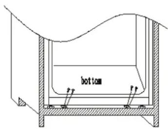 BAUMATIC BUS518FK - PRODUCT DIMENSIONS AND BUILT-IN COMPARTMENT - 4