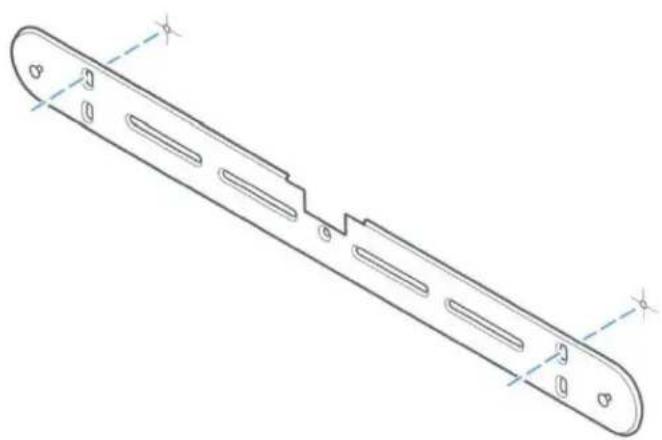 DEFINITIVE TECHNOLOGY Mythos LCR-75 - Bracket - 4