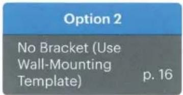 DEFINITIVE TECHNOLOGY Mythos LCR-75 - Choose your mounting method - 2