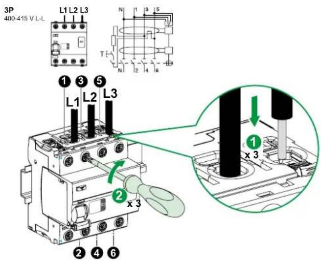 SCHNEIDER VW3A7751 - Elektrische aansluiting - 2