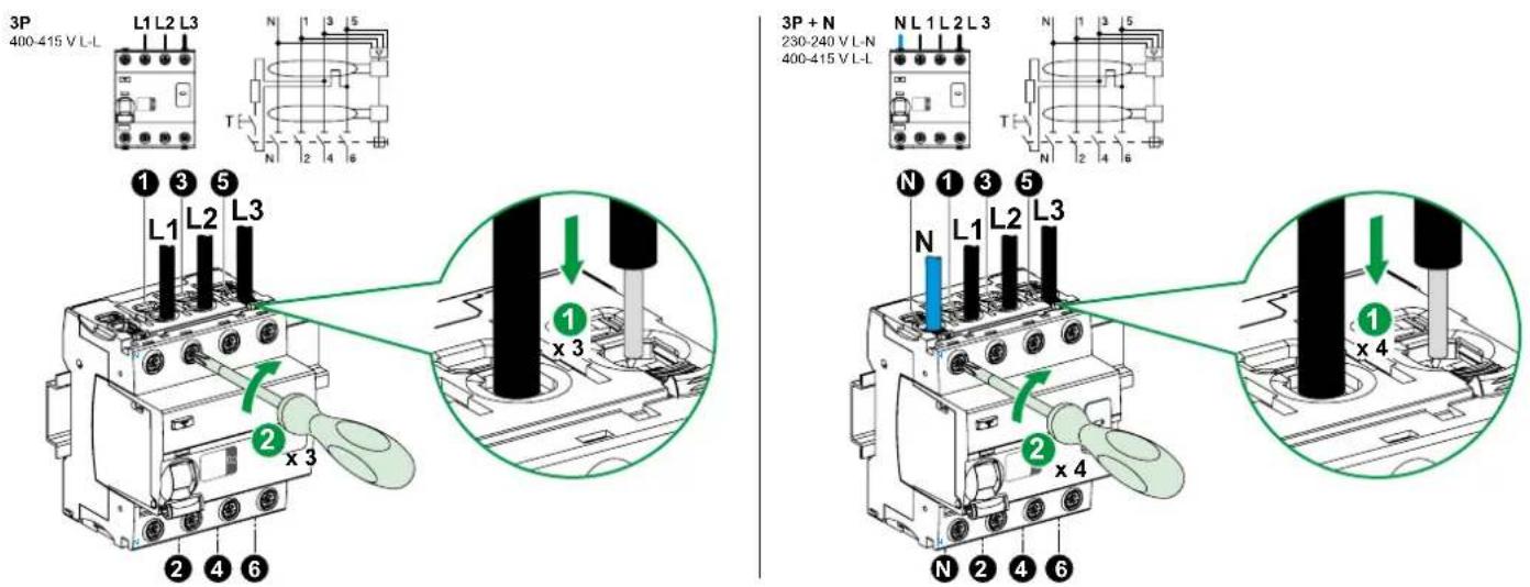 SCHNEIDER VW3A7751 - RISK FÖR ELSTÖTAR, EXPLOSION ELLER ÖVERSLAG - 3