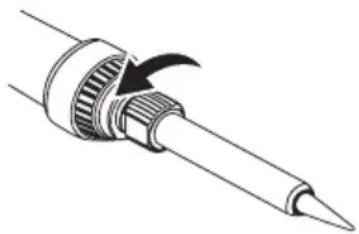 Toolcraft RST-280 - De soldeerboutstift vervangen - 1