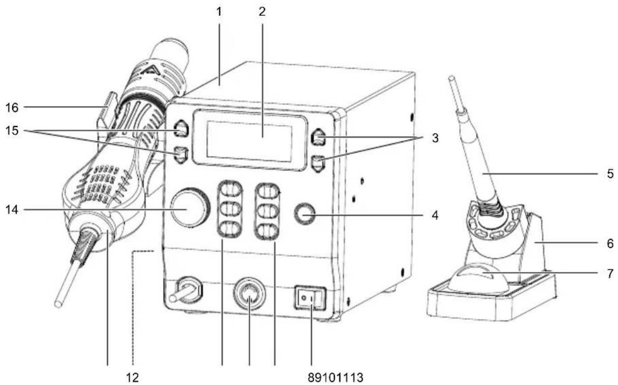 Toolcraft RST-280 - Main unit - 1