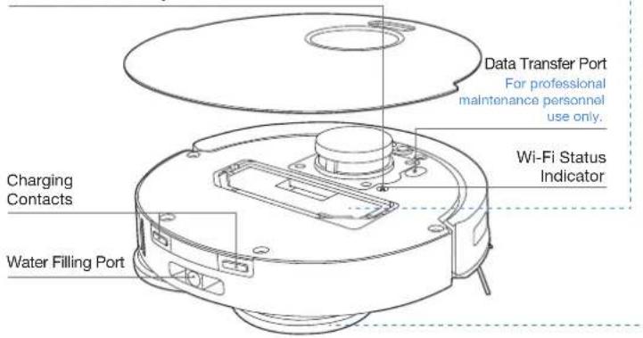 ECOVACS Deebot T30 Omni - RESET Button - 1