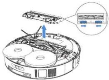 ECOVACS Deebot T30 Omni - HARJAN JA SIVUHARJAN YLLÄPITO - 1