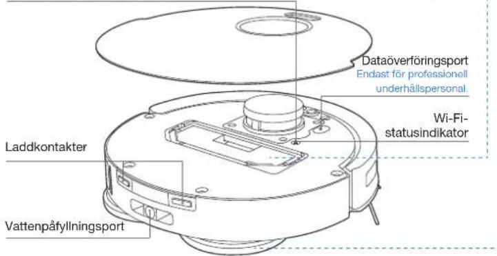 ECOVACS Deebot T30 Omni - Återställningsknapp - 1