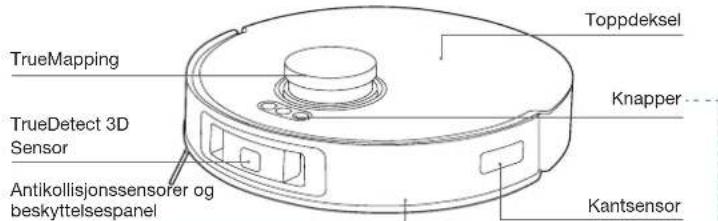 ECOVACS Deebot T30 Omni - PRODUKTDIAGRAM - 1