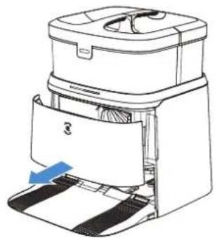 ECOVACS Deebot T30 Omni - Rimuovere il sacchetto della polvere - 1