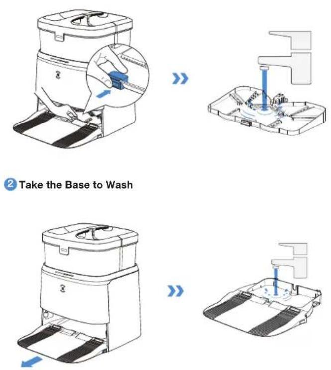 ECOVACS Deebot T30 Omni - MAINTAIN CLEANING SINK - 1